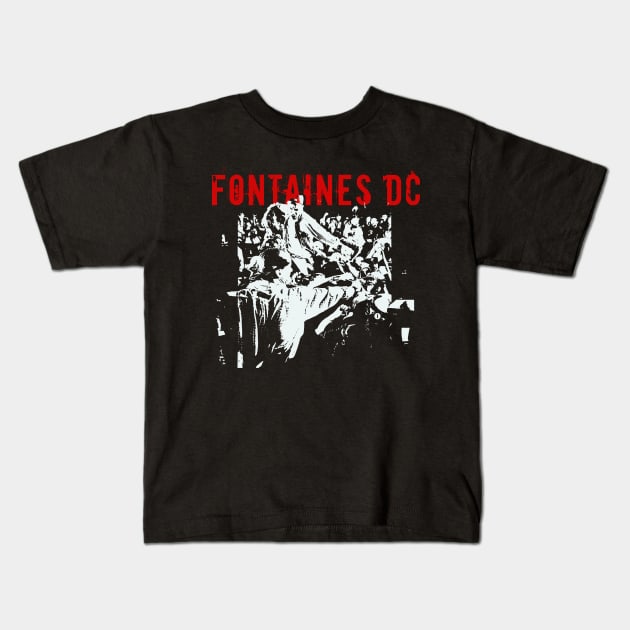 fontaines dc best perform Kids T-Shirt by brdk visual